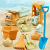 儿童沙滩车玩具套装宝宝赶海边海滩，挖沙铲子沙池，玩沙子工具桶沙漏