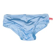 性感三角泳裤男士裆部，双层半透明运动时尚，温泉防水游泳沙滩泳衣