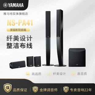 进口Yamaha/雅马哈 NS-PA41家庭影院音响5.1音箱套装家用客厅音柱