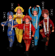 京剧儿童男兵衣戏装戏服古装，舞蹈演出民族服装，儿童武生小兵龙套