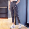adidas阿迪达斯女裤夏季针织透气收脚运动薄款长裤女ge1132
