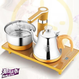 电热炉茶具二合一智能电热炉水壶，自动上水抽水电磁炉，泡茶炉家用
