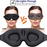 意构3D立体睡觉眼罩男士女睡眠专用遮光透气学生午睡舒适护眼腰罩