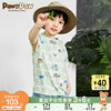pawinpaw卡通小熊童装，夏季男童儿童冰感休闲t恤恐龙