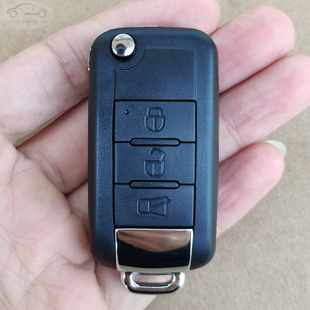 汽车钥匙壳适用于五菱宏光荣光之光折叠钥匙壳三键遥控器替换外壳