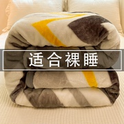 拉舍尔毛毯冬季加厚珊瑚，绒床上用被子，沙发午睡毯子法兰绒加绒盖毯