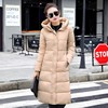2020新品棉服女中长款过膝加厚外套大码羽绒棉工装冬季棉袄厚棉衣