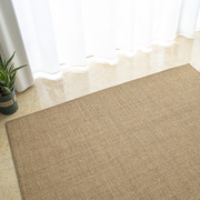 麻地毯 客厅美式草编门脚垫 高端榻榻米沙发垫子天然定制