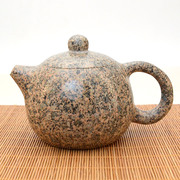 天然内蒙古中华麦饭石茶壶，西施壶家用过滤功夫，茶具水磨抛光不打蜡