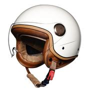 3C国标ORZ复古哈雷摩托车头盔男女电动踏板半覆式3/4半盔四季蓝牙