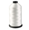 涤纶高强线黑白1KG公斤大卷210D/2股-210D/36股涤纶长丝线吨袋