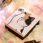 七夕礼盒可爱猫空生日礼物盒卡通可爱送女品包R装盒咪盒子礼友盒
