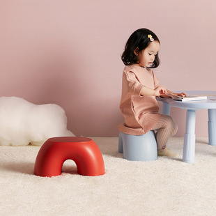 儿童摄影道具彩虹凳宝宝拍照道具，ins北欧塑料小椅子影楼实景道具