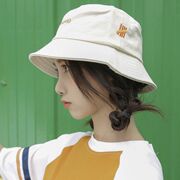 夏季渔夫帽女学生，韩版百搭遮阳帽，出游简约原宿帽子2024盆帽
