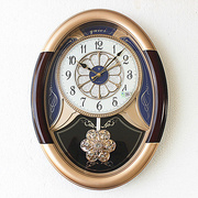 石英钟水晶挂钟客厅，大号20寸摆钟创意时尚，装饰居家宜家时钟