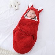 新生婴儿抱被秋冬加厚宝宝包被母婴用品，纯棉婴儿用品新生婴儿睡袋