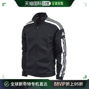 韩国直邮adidas阿迪达斯外套男士，黑色时尚简约休闲百搭gk9549