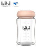 bibiBabyBox储奶瓶母乳玻璃保鲜瓶宽口径新生儿存奶瓶便携储存杯