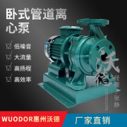 WUODOR惠沃德卧式管道增压泵GDW100-200泵 22KW不锈钢防爆泵