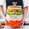 泡菜坛子家用玻璃瓶，食品级大口腌鸡蛋，咸菜罐子密封罐容器大容量