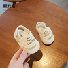 夏季包头婴儿凉鞋女宝宝6-12个月1一2岁幼儿鞋子女小童软底学步鞋
