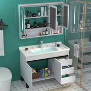 2023适用于欧式实木浴室柜洗手洗脸池，盆柜组合现代简约卫生间洗漱