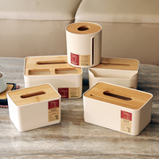 北欧多功能纸巾盒抽纸客厅家用创意，茶几餐巾卷，纸筒简约遥控器收纳