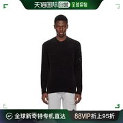 香港直邮潮奢 C.P. Company 男士 黑色 Lens 针织衫 16CMKN187A