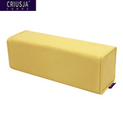 克瑞斯中式罗汉床红木实木沙发垫黄蓝绿色长方枕靠枕靠垫抱枕