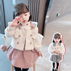 女童小香风淑女加厚套装，秋冬款2023洋气时髦儿童装休闲两件套