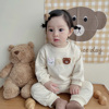 ins韩版婴儿秋装套装婴幼儿宝宝休闲运动上衣裤子分体两件套