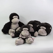 德国NICI黑猩猩金刚暖水袋套 黑猩猩猴子毛绒公仔玩偶 家居拖鞋