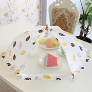 饭罩菜罩折叠家用网罩子餐桌盖剩饭的罩子家用时尚碗罩子饭菜罩