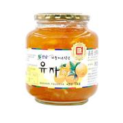 全南蜂蜜柚子茶柠檬柚子茶韩国进口1kg蜂蜜柚子酱冲饮品柚子果酱