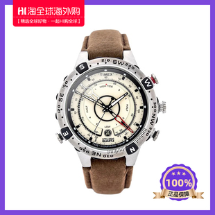 TIMEX/天美时夜光时尚户外运动潮汐石英手表指南针男士腕表t2n721