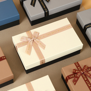 伴手礼盒空盒ins风大号结婚礼盒包装盒盒生日礼物盒创意定制