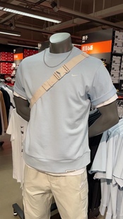 nike耐克男子针织透气圆领，跑步运动休闲短袖，t恤cv1940-440