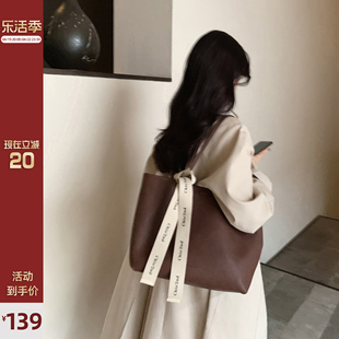 chio’2nd原创咖啡，童话手提托特包包女大容量20242023单肩包