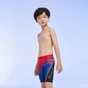 zoke洲克fina认证儿童，男童专业训练竞赛比赛快速泳裤女童快速泳衣