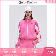juicycouture橘滋外套，女2024春季美式运动休闲宽松立领夹克