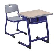 课桌椅学校中小学生桌椅辅导班培训班单人书桌加厚