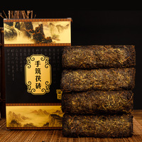 安化黑茶手筑茯砖茶，礼盒1000g