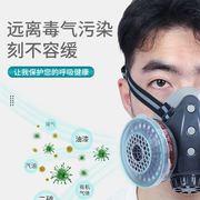 防尘毒口罩面罩防工业，粉尘化工打磨喷漆防护滤棉全面具气体呼吸
