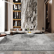 地毯客厅北欧现代简约茶几毯垫美式卧室地垫黑白灰色轻奢高级