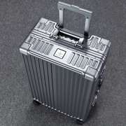 日本防刮pc铝框行李箱，28万向轮拉杆箱，26寸24旅行箱20登机箱子