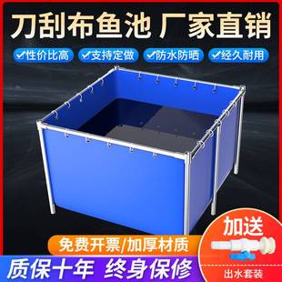 帆布游泳池简易儿童大人家用加高加厚户外免充气支架泳池防水鱼池