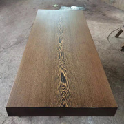 鸡翅木大板茶桌实木原木茶台餐桌，红木大板办公老板桌，书桌画案2米