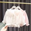 1-5岁女宝宝轻薄透气小外套女婴儿夏装空调，衫3女童洋气提花防晒衣
