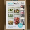 乐扣lock新概念(新概念，)干果零食塑料储物罐密封盒保鲜盒5件套inl201s001