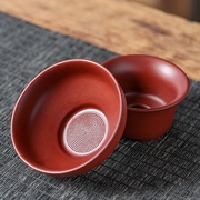 紫砂茶滤套组茶壶公道杯，茶水分离器高档茶漏茶具陶瓷家用创意茶道